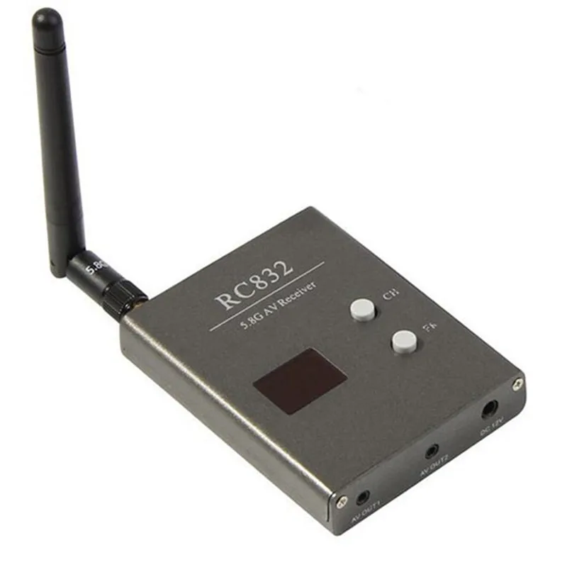 Eachine RC832 Boscam FPV 5.8G 48CH Wireless AV Receiver for RC Drones With HD Camera FPV Transmitter Quadcopter DIY Spare Parts Eachine RC832 Boscam FPV 5.8G 48CH Wireless AV Receiver for RC Drones With HD Camera FPV Transmitter Quadcopter DIY Spare Parts