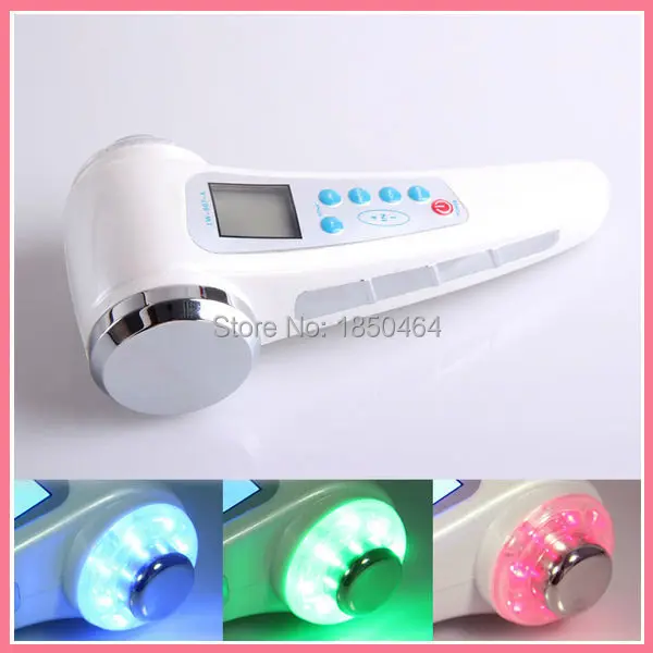

Portable 3 Colors Photon 4in1 Ion Therapy Rejuvenation 1Mhz+3Mhz Ultrasonic Lift machine