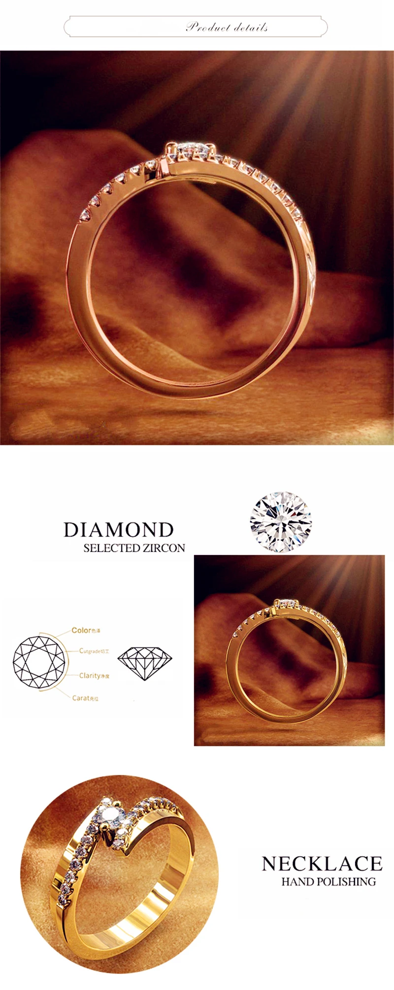 Женская мода симметричная форма покрытием S925 Серебряное кольцо с кристаллом, двойной спираль украшенный кристалл Подходит для вечерние и свадебные
