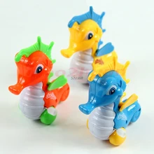 OOTDTY 2017 Lovely Hippocampus Cartoon Animal Wind up Clockwork Toys Funny For Children Kids MAR17