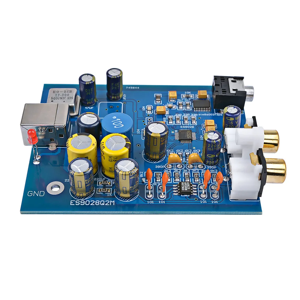 AIYIMA HIFI аудио ES9028Q2M SA9023 USB DAC декодер плата внешняя звуковая карта поддержка 24 бит 96K