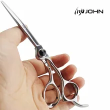 John Shears Japanese VG10 Cobalt Alloy Scissors for Cutting Hair Professional Hairdressing Scissors for Barber Shop Supplies