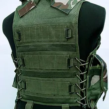 США страйкбол спортивный жилет Охота Тактический штурмовой жилет камуфляж Лесной