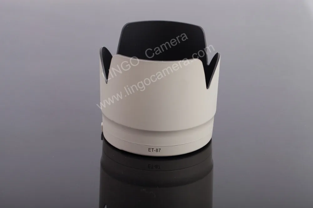 

For Canon 70-200mm 2.8 L IS II USM Pro Replacement Lens Hood ET-87 White ET87