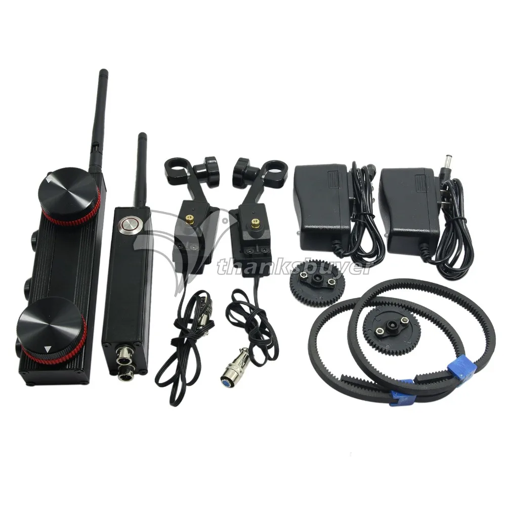 

Dual Channel Wireless Follow Focus SLR Electronic Remote Control Gimbal Controller Zooming