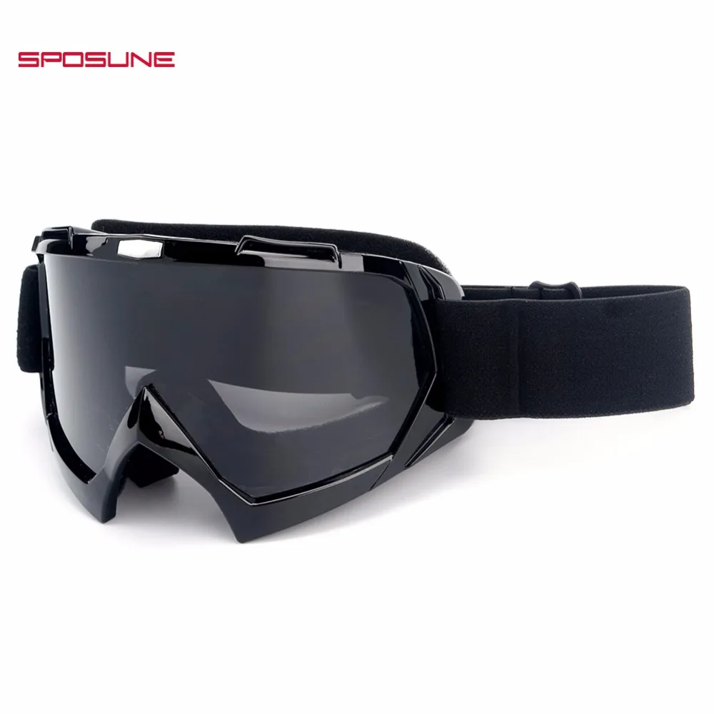 

New Motorcycle Goggles ATV Dirt Bike Riding Goggle Anti-Scratch UV400 Eyewear with Adjustable Strap for Adults Cycling Motocross