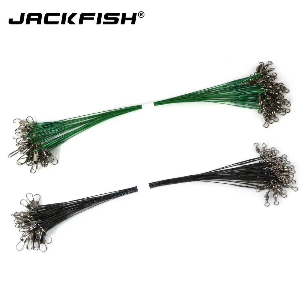 JACKFISH 30PCS/lot fishing gear accessories Connector Fishing Line