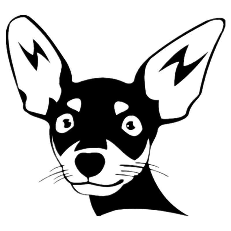 

chihuahua on board For Auto Car/Bumper/Window Vinyl Decal Sticker Decals DIY Decor CT2555