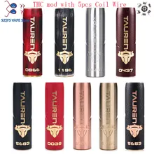 Original THC Tauren Mech Mod w/ Innovative 360 Full Contact Button & Unique Luxury Painting Finish Mod Tauren VS Elite Mech MOD Original THC Tauren Mech Mod w/ Innovative 360 Full Contact Button & Unique Luxury Painting Finish Mod Tauren VS Elite Mech MOD