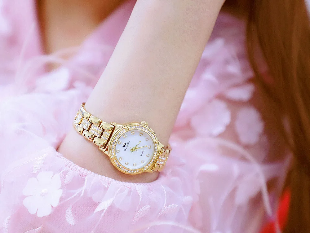 Новые женские золотые часы, женские часы известного бренда, женские наручные часы, женские часы, водонепроницаемые кварцевые часы