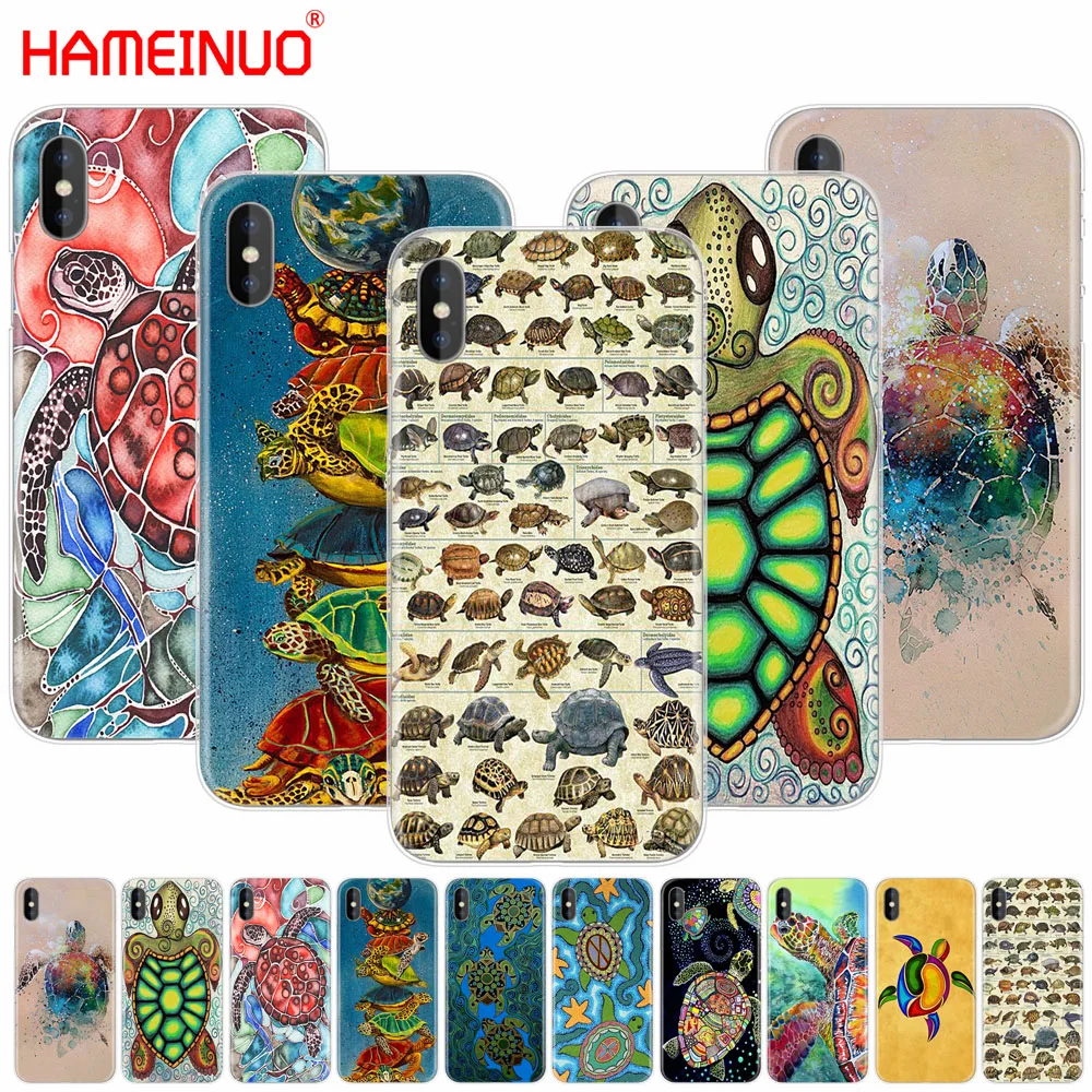 Hameinuo Tartaruga Cell Phone Case Cover Per Iphone X 8 7 6 4 4 S 5 5 S Se 5C 6 S Plus