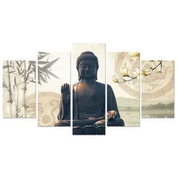 

5D DIY Diamond Painting Buddha religious Cross Stitch Full Drill Resin Round Diamond Embroidery Diamond Mosaic Home decor AS854