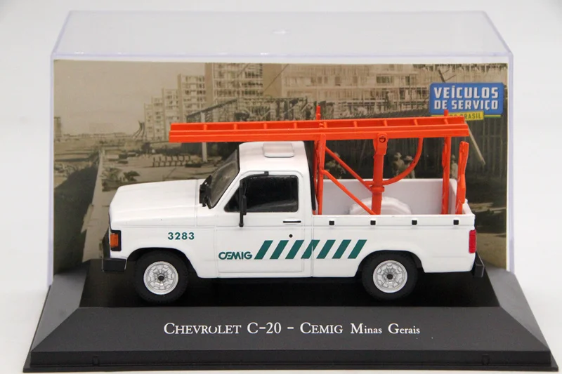 IXO 1:43 весы Chevrolet C 20 Cemig Minas Gerais модели литья под давлением игрушки коллекция