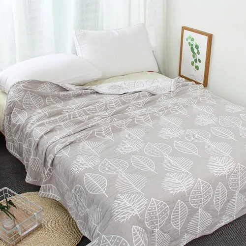 3 Слои марли плед Одеяло постельные принадлежности Хлопковое полотенце одеяло для дивана; для кровати; для автомобиля офисные Портативный воздушное одеяло плед - Цвет: G