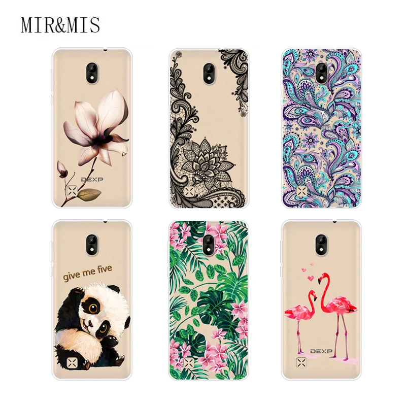 

Case For Dexp Ixion Es550 Doul 3 Pro 5.0 Transparent Printing Drawing Silicone Phone Cases Cover For Dexp Ixion Es550 Doul 3 Pro