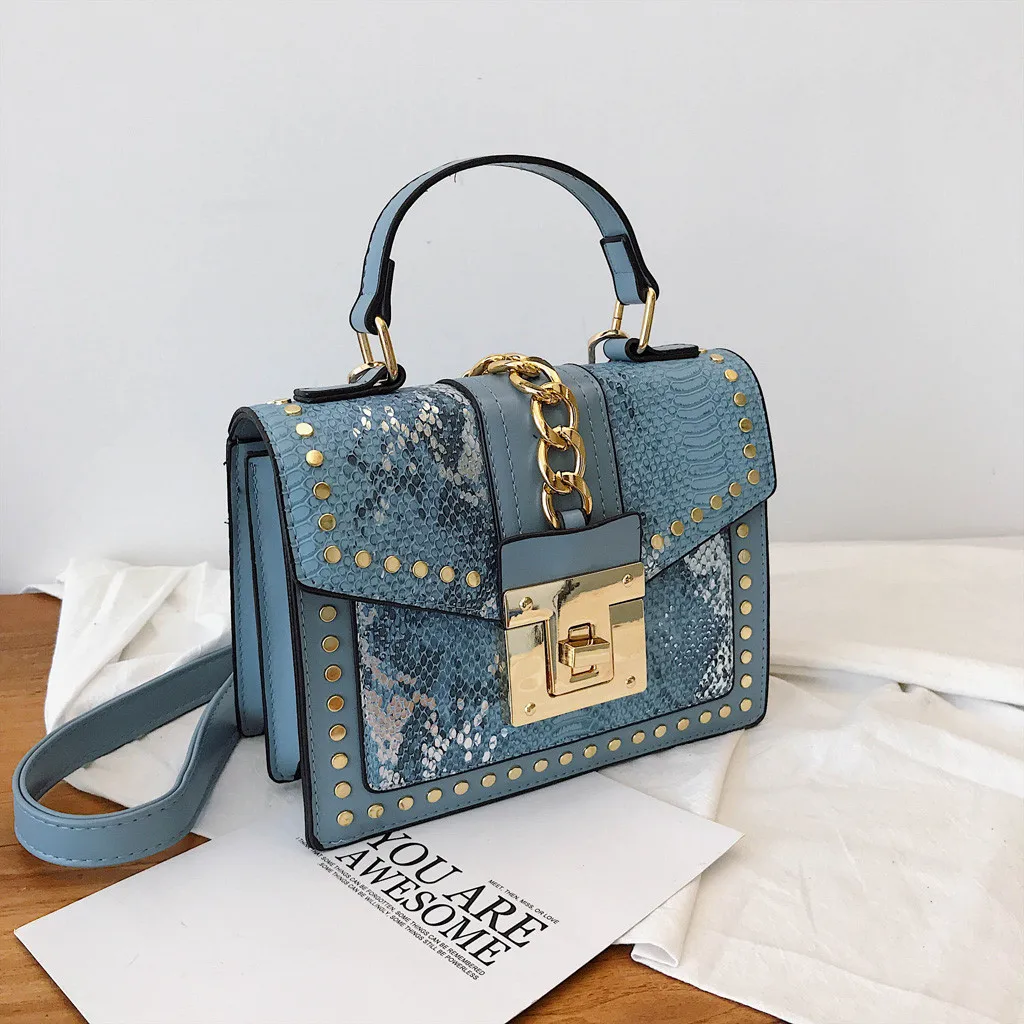 

Women Bags Retro Serpentine Crossbody Messenger Shoulder Handle schoudertas dames handtassen dames bolsa feminina torebka damska
