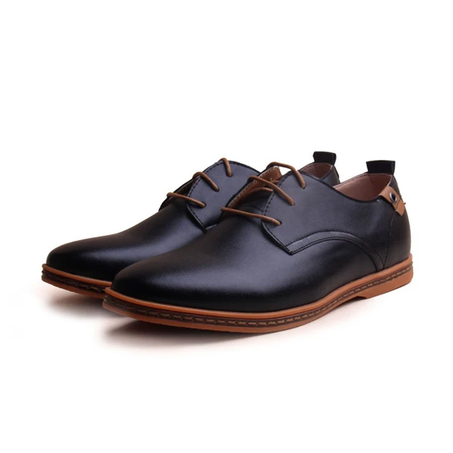 Us 14 9 50 Off 2019 Leather Casual Men Shoes Fashion Flats Round Toe Comfortable Office Dress Plus Size 38 48 In Formal From Us 14 9 50 Off 2019 Leather Casual Men Shoes Fashion Flats Round Toe Comfortable Office Dress Plus Size 38 48 In Formal From