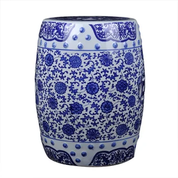 

Jingdezhen ceramic stool blue and white porcelain stool cool pier courtyard cool stool cool pier drum living stool