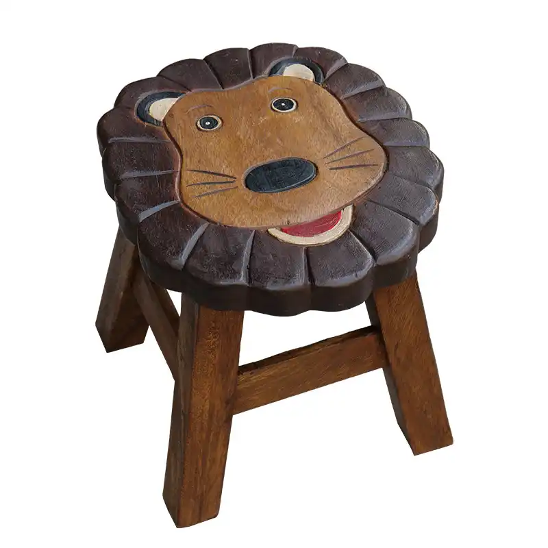 kids wooden stool