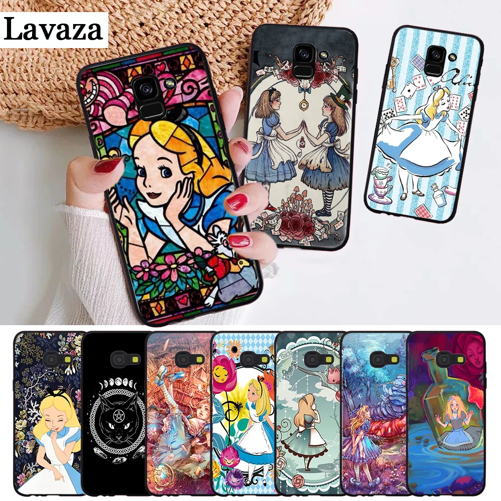 

Lavaza Princess Alice in Wonderland Smart Silicone Case for Samsung A3 A5 2016 2017 A6 Plus 2018 A7 A8 A9 A10 A30 A40 A50 A70 J6