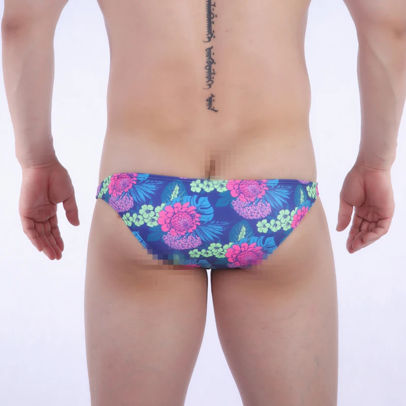 SD453 новые форал печати купальники для мужчин сексуальные обтягивающие мужские шорты купальные шорты для бассейна плавки мужские купальники sunga купальные костюмы
