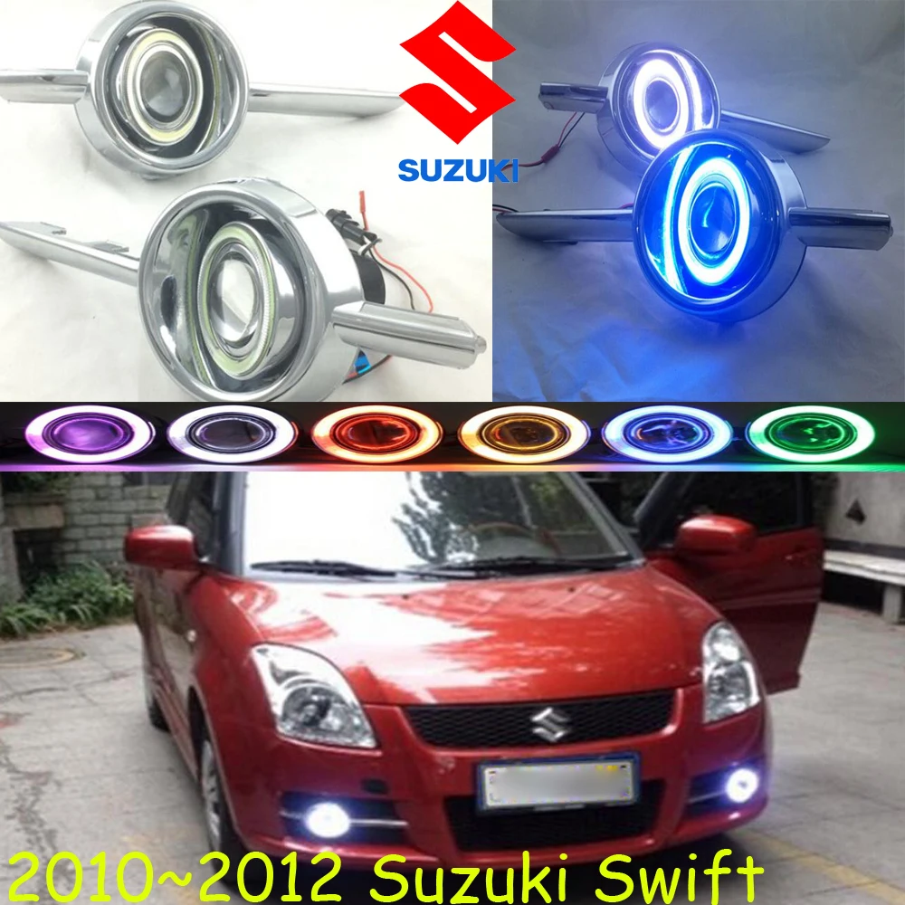 

car bumper headlight for Suzuki swift fog projector lens light 2010~2012y car accessories CCFL swift headlamp
