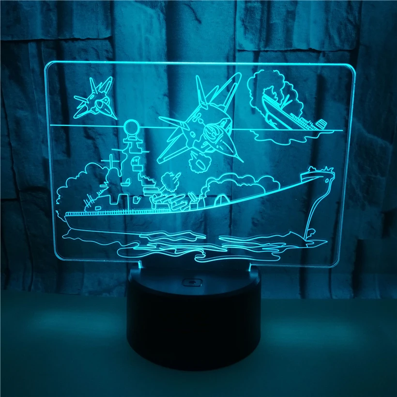 boat 3D night light (7)