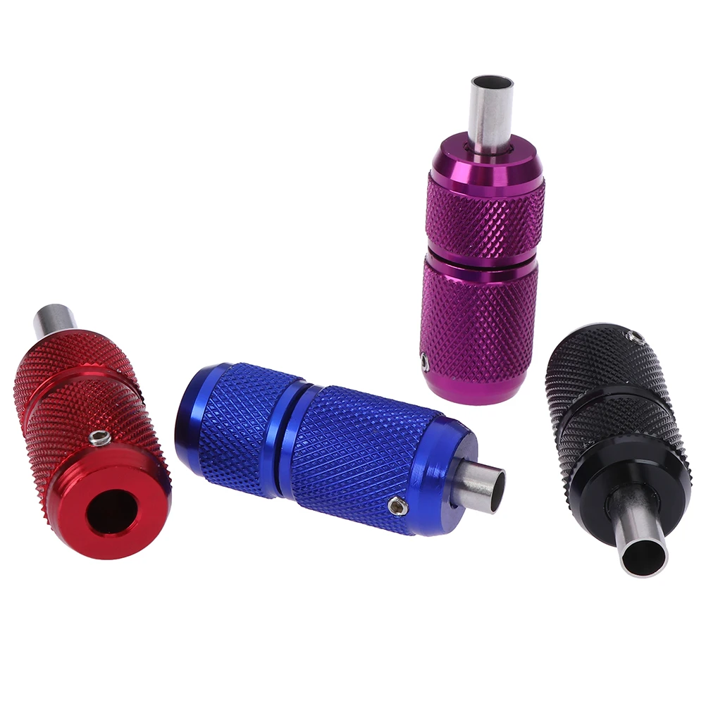 Tattoo Machine Grip Aluminum Alloy Tattoo Machine Grip Staninless Steel Needle Bar Tube Tool Accessories