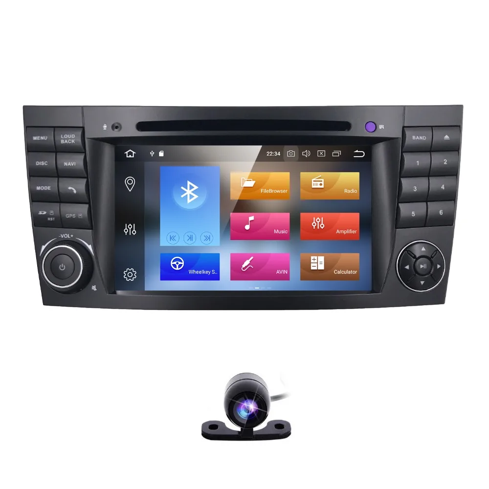 

2 din Android 8.0 AutoRadio Tape Recorder CAR DVD Player For Mercedes W211 W219 W463 CLS350 CLS500 CLS55 E200 E220 E240 E280 270