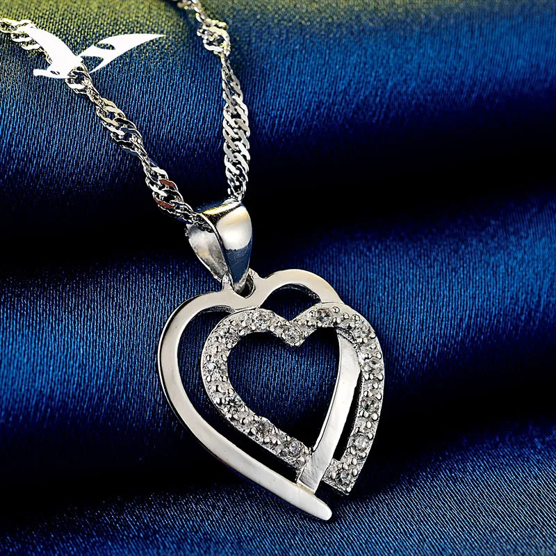 Silver pendant s925 silver jewelry wholesale necklace accessories short paragraph clavicle chain