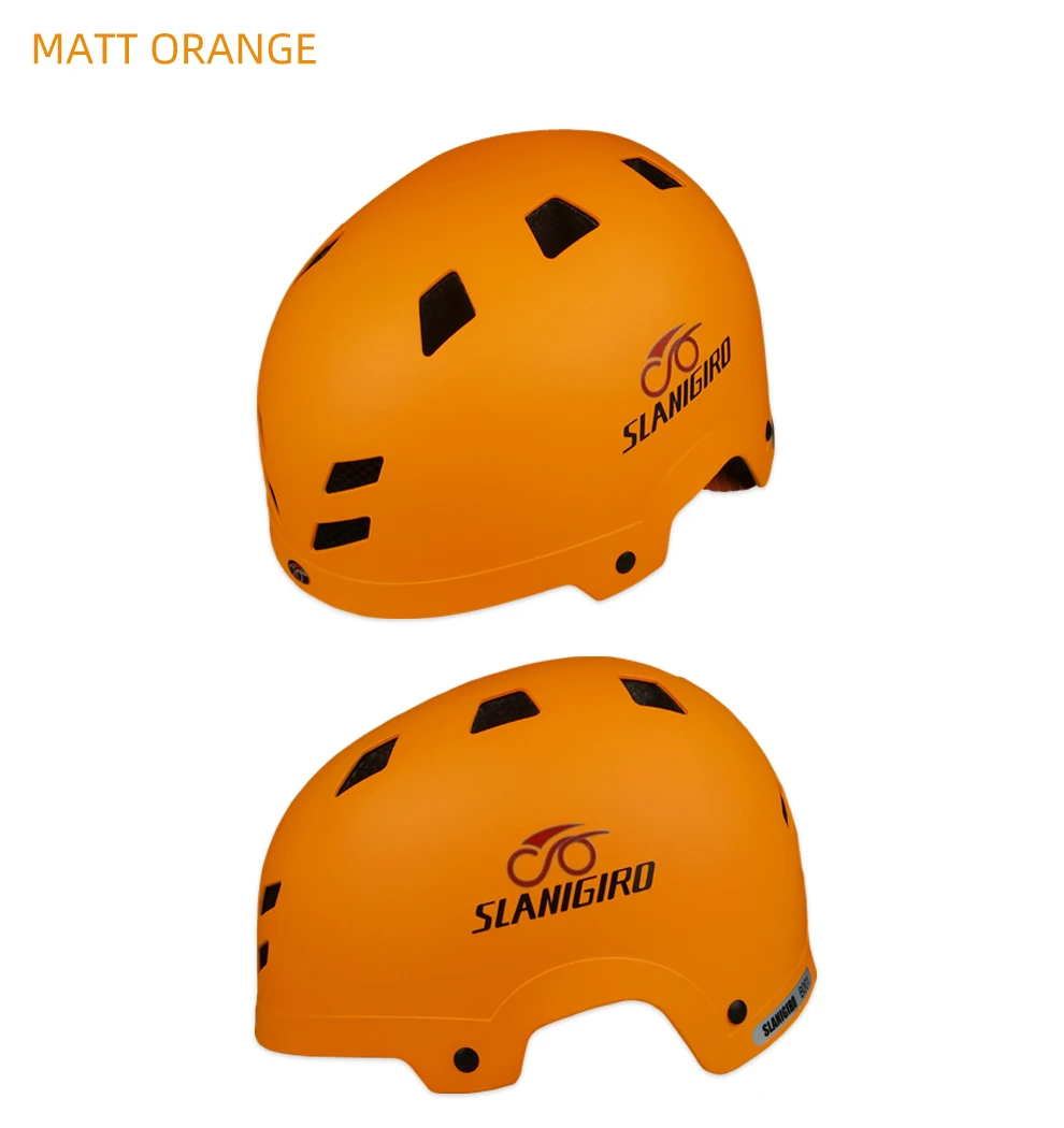 Велосипедный шлем SLANIGIRO B001 BMX с вентиляционными отверстиями, ультралегкие велосипедные шлемы для мужчин и женщин, велосипедный шлем
