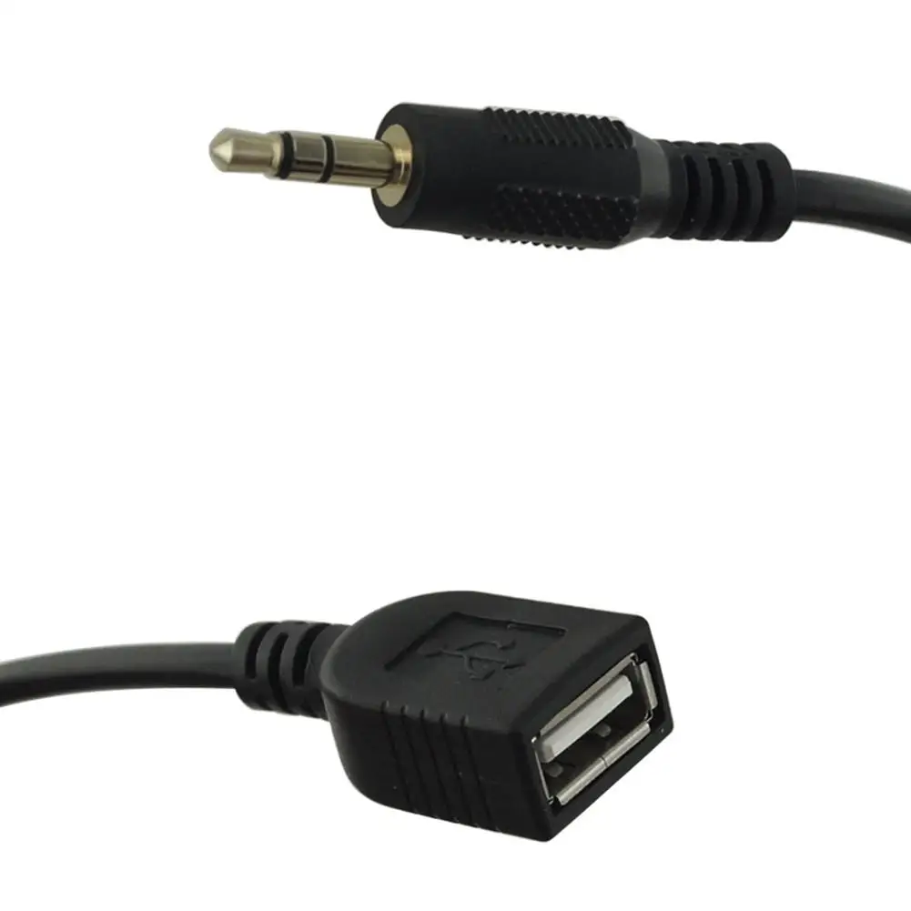 2 в 1 3,5 мм+ USB штекер аудио кабель-адаптер Kia Aux кабель CD-плеер в MP3 для hyundai Kia Sportage