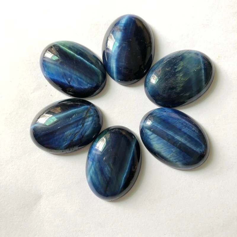 1pcs Mixed Stone Oval Cab Cabochon Random sending 25x18mm Random sending