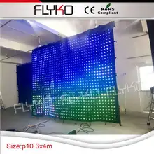 Горячая крытый полноцветный светодиодный настенный для сценического дизайна фона