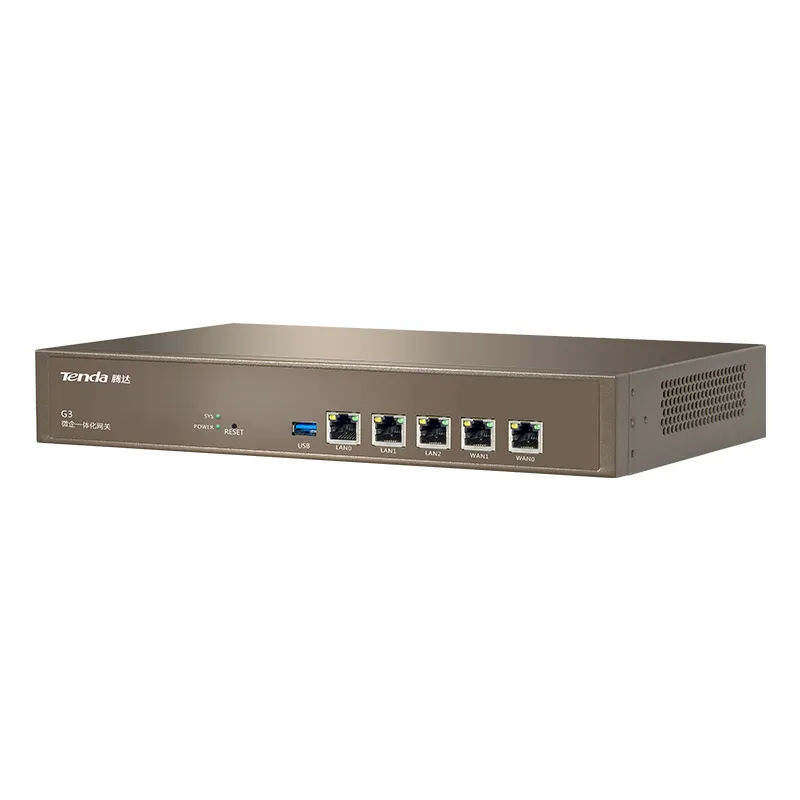 Корпоративный маршрутизатор Tenda G3 порты с несколькими WAN PPTP/L2TP/IPSec VPN контроль