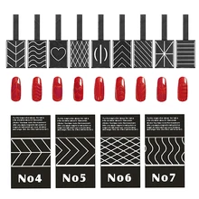 9 Pieces Nails Magnetic Sticks For Cat Eye UV Gel Nails Polishes Magic Effect Magnetic Sticks Pen Manicure Nail Tool Drawing DIY