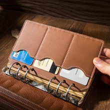 Yiwi A5 A6 из натуральной кожи 1 шт сепаратор страниц многоцелевой спираль сумка для хранения