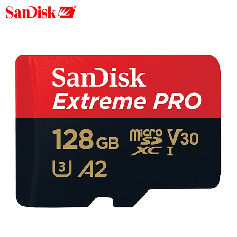 SanDisk Extreme Pro 64 Гб microSDXC UHS-I карта памяти micro SD карта 128 Гб microSDHC TF 170 МБ/с./с класс 10 U3 с адаптером SD