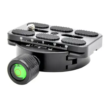 

ALLOYSEED Universal QR Clamp With Quick Release Plate Aluminum Alloy Tripod For RRS/Wimberley/ Jobu design/Arca Swiss