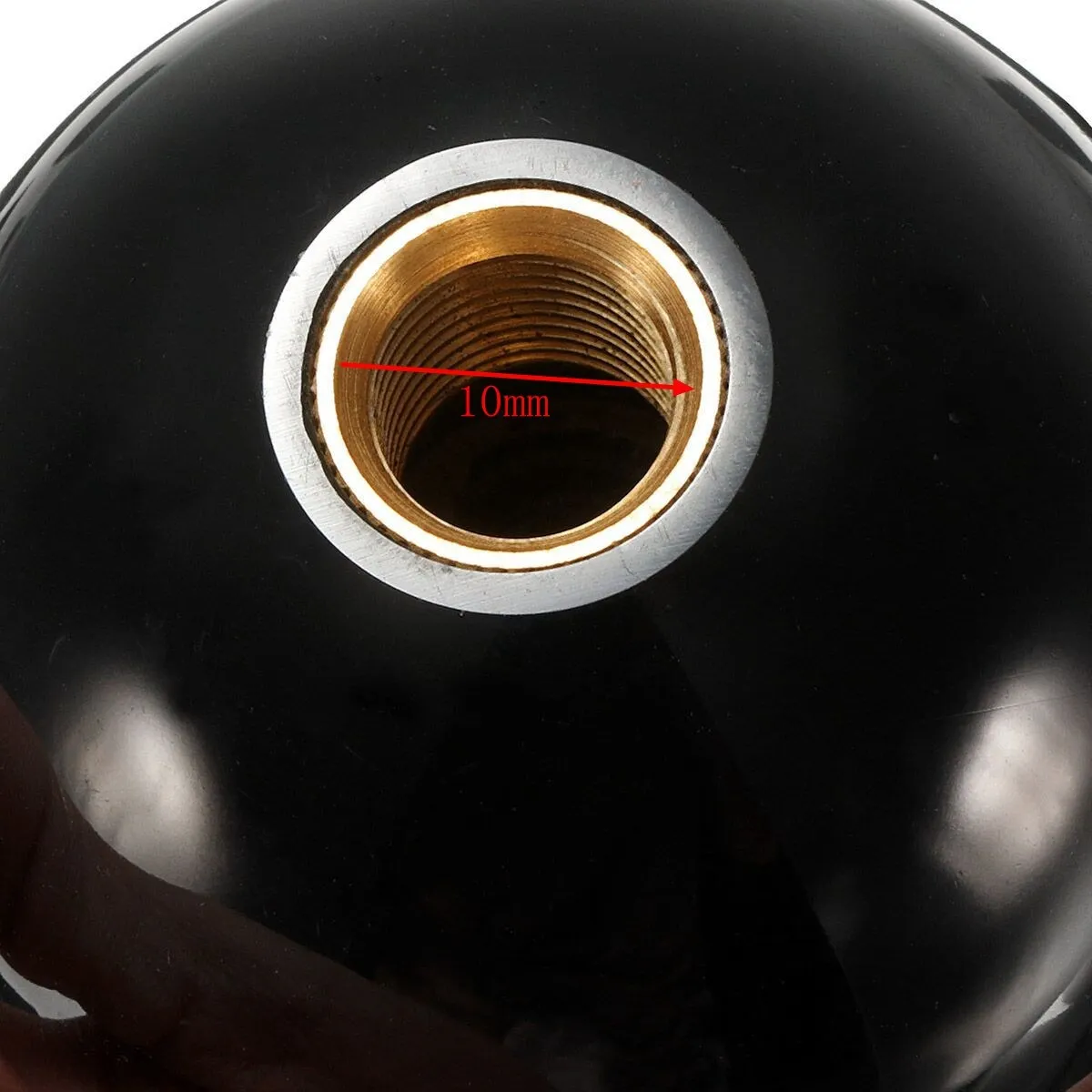 Универсальная автомобильная черная 8 шариковая ручка переключения передач W 8 мм 10 мм 12 мм адаптер