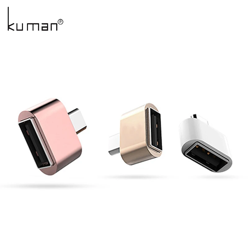 

Kuman USB Adapter USB to MicroUSB Adapter Cable Converter for Pendrive USB Flash Drive Pen Drive to Phone Computer OTG A