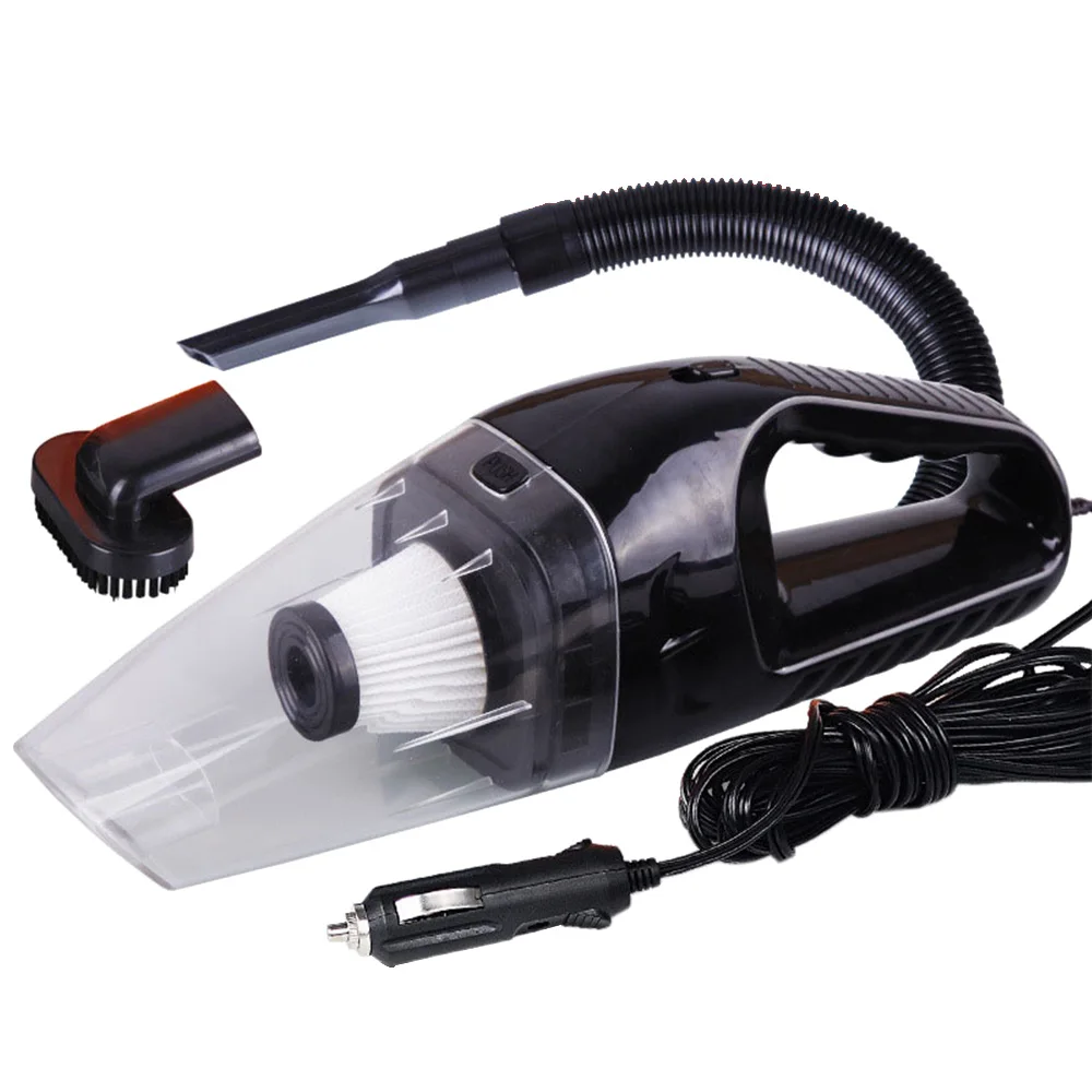 

120W 12V Car Dust Vacuum Cleaner Handheld Portable Vacuum Cleaner Wet Dry Dual-Use Car Cleaning Tool Interior Accessories