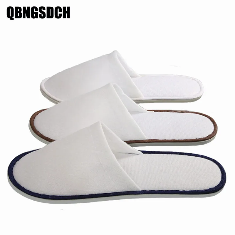 

New Home Shoes EVA Padded Lightweight Comfortable Non-slip Men Women Slippers Star Hotel Room Travel Disposable Slippers Men