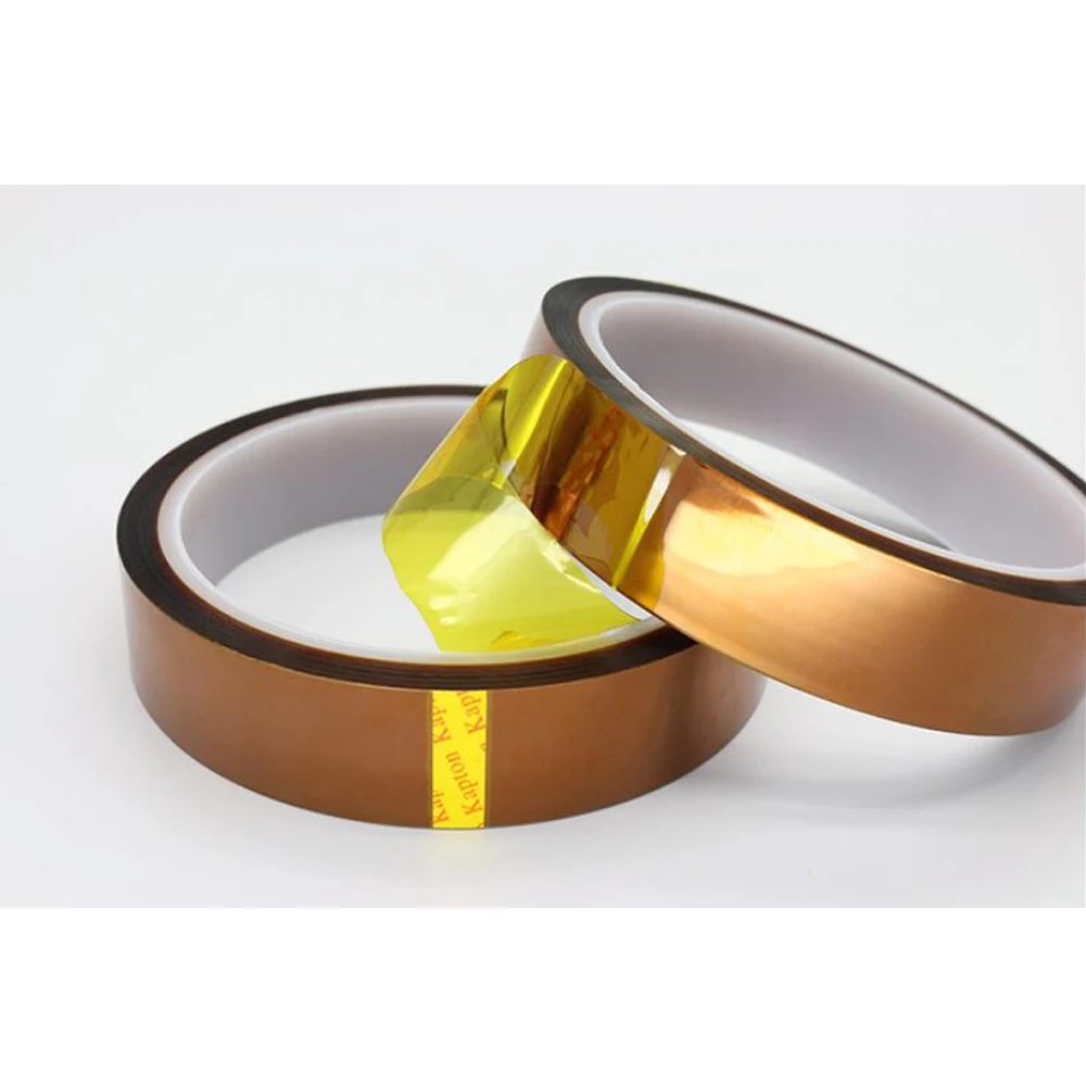 1Pc Width 5/6/8/10MM Length 30m Heat Resistant Polyimide Tape High