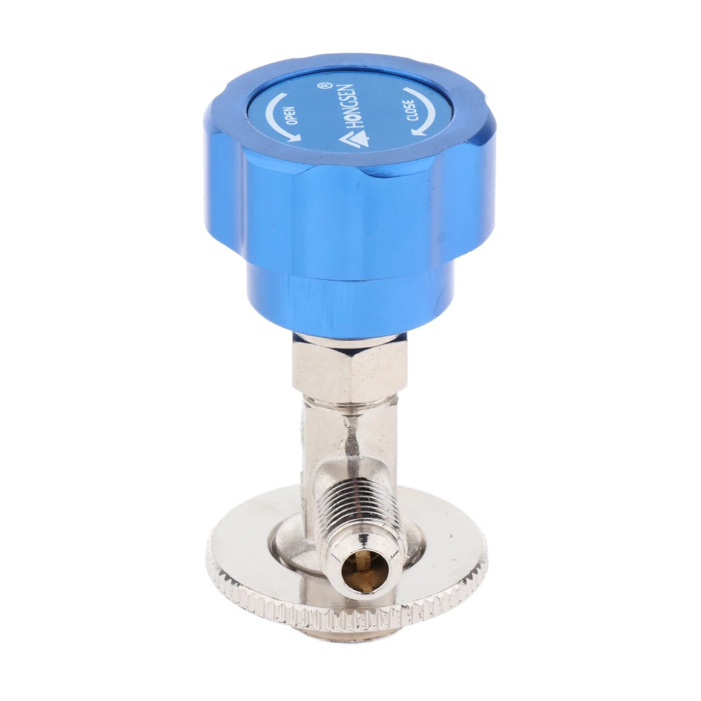 

1/4inch Thread Can Tap Refrigerant Valve Bottle Opener for R22 R600a Refrigerant T Handle for Easy Fingertip Control