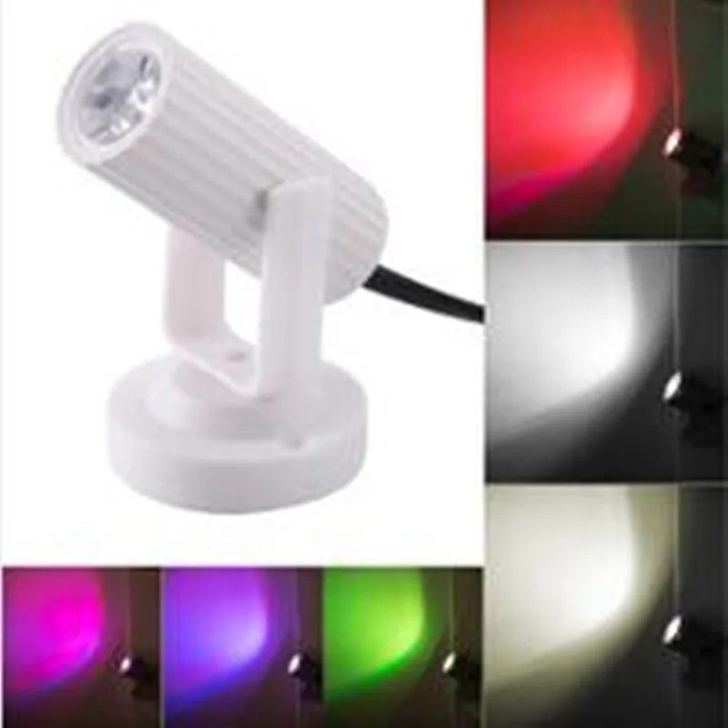 

1 W 1pcs Stage Light RGB/Purpler/Red/White LED DMX Beam Spotlight Stage Light AC110-220V For DJ Disco Bar KTV Party Effect