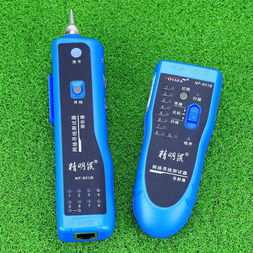 KELUSHI сеть RJ11 RJ45 lan проводной трекер локатор ошибок и кабельный тестер LAN NF 801B|lan cable