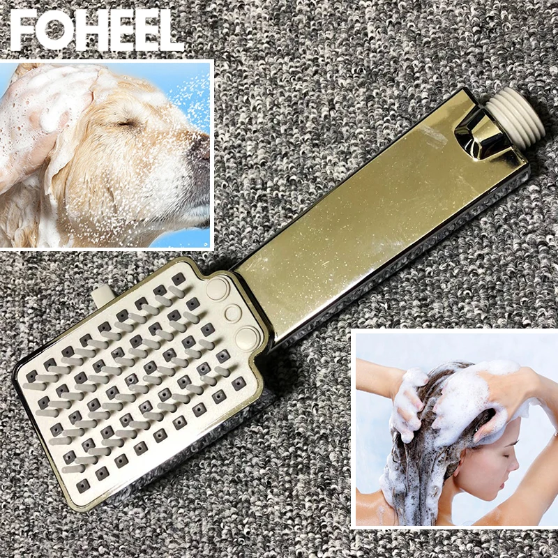 

FOHEEL shower head water saving shower head high pressure shower head washing hair and pet dog bathing shower head handshower