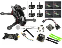 DIY FPV race Robocat 270 V2 mini drone Fiberglass / carbon frame kit NAZE32 10DOF+EMAX RS2205 2300KV+BL12A ESC oneshot125+TS5828