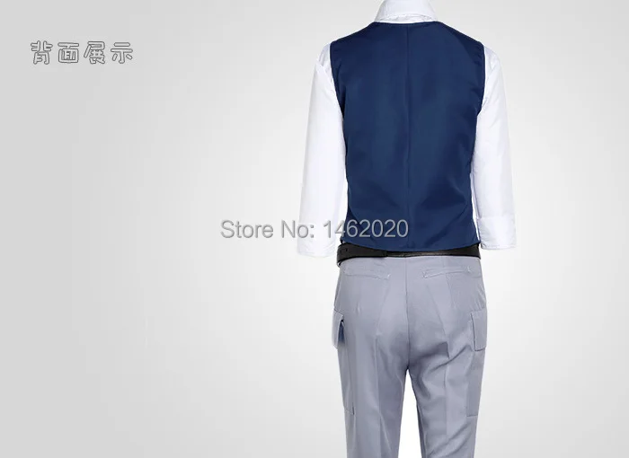 Костюмы для косплея ансацу киушитсу шиота Нагиса, одежда унисекс, Униформа(жилет+ рубашка+ галстук+ штаны